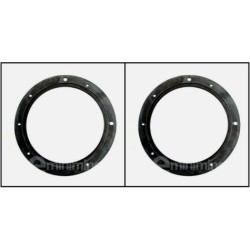 7" Headlamp Headlight Bowl Rubber Seal x2 PAIR