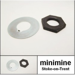 Camshaft Retaining Nut & Locktab Washer