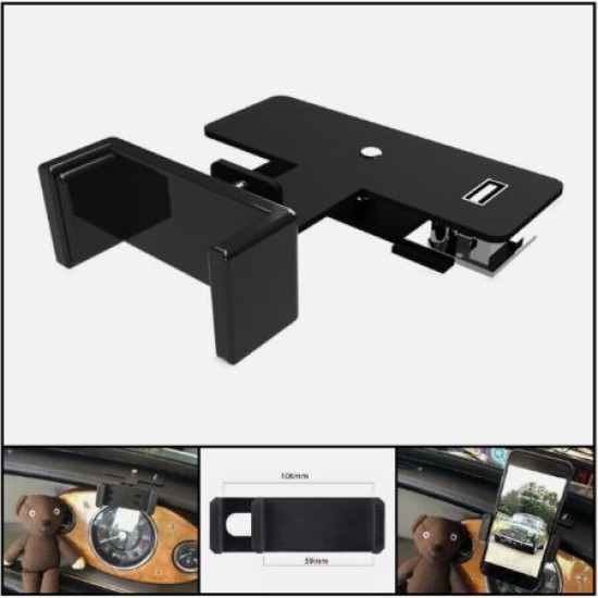 Ashtray Replacement Mobile Phone Holder INC. USB Socket 1959-1985