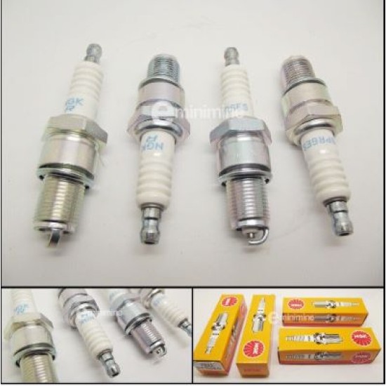 INJECTION NGK Spark Plugs Set Of 4 For Rover SPi & MPi 1275