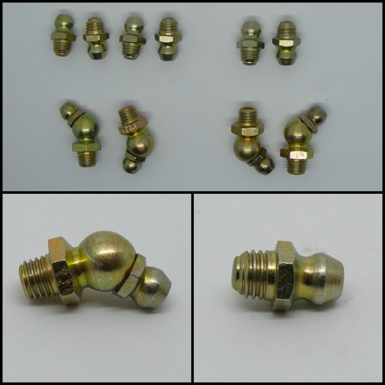 Straight & Angled Grease Nipple Kit