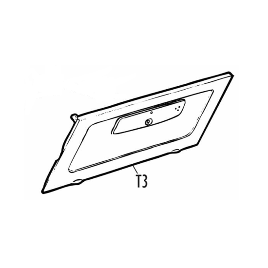 Tailgate, Assembly, 'Tailboard' - T3