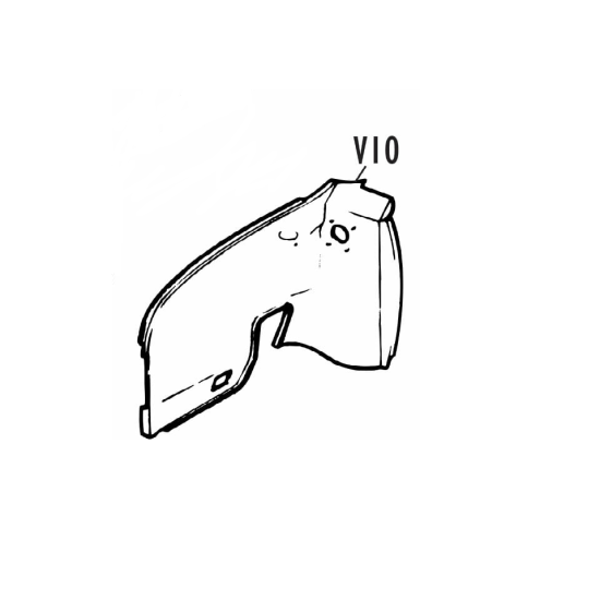 Inner Wing Assembly, LH, 'Valance' - V10