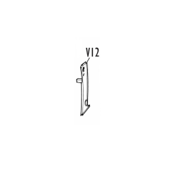 Boxing Plate, A Post, Lower, Assembly, RH - V12