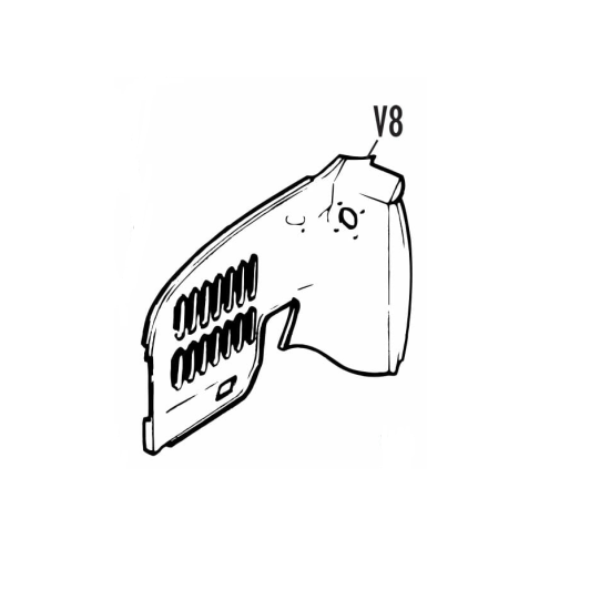 Inner Wing Assembly, LH, 'Valance' - V8