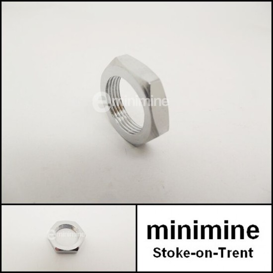 Wiper Wheel Box Six Sided Chrome Hex Nut