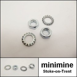 Rear Flexi Brake Hose Nut & Washer Kit