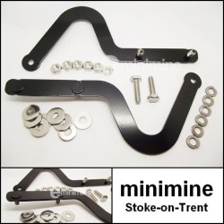 Bonnet Hinge MK3> PAIR INC. Stainless Steel Fittings