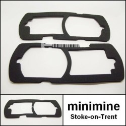 Clubman Front Indicator Lens To Lamp Unit Gasket Seal PAIR