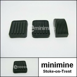 Pedal Rubber 3 Piece Set For Early Models 1959-1976