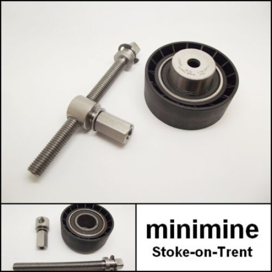 MPi Fan Belt Adjuster Spindle Bolt & Ferrule Link PULLEY Stainless