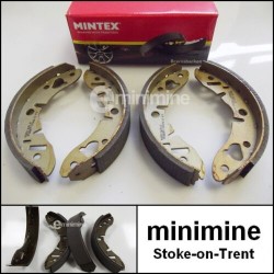 FRONT Brake Shoe Set Genuine Mintex