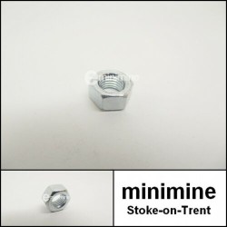 5/16 UNF Plain Nut Zinc Plated Steel x 1