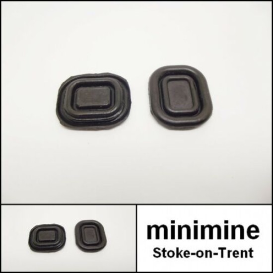 Inner Sill Rubber Grommet Plug Bung PAIR