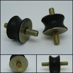 Rubber Exhaust Bobbins PAIR