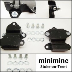 Front Engine To Subframe Mounts CAPTIVE NUT TYPE PAIR