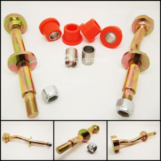 Lower Arm Suspension Cross Pin Kit INC. Nuts & PolyFlex Bushes