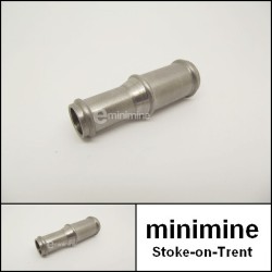 Hose Connector 1/2" to 5/8" Oil & Water Pipes Stainless Steel tube