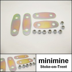 Door Hinge Support Plate & Nut Set