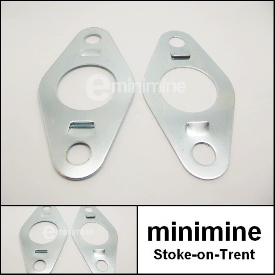 Front Dry Subframe Tower Bolt Lock Tab PAIR UPTO 1976