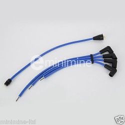 7mm Blue Silicone HT Plug Leads Set 25d4 Early