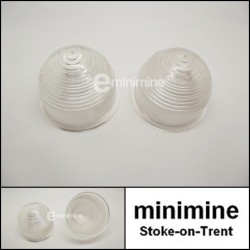 Front Indicator Unit Replacement Plastic Lens PAIR Clear 1959-1986
