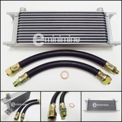 Oil Cooler 13 Row Kit INCLUDING RUBBER Hoses