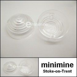 Front Indicator Unit Replacement Plastic Lens PAIR Clear 1986-2000
