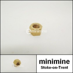 Manifold Brass Nut 5/16" UNF