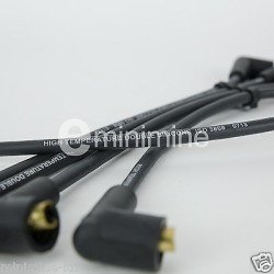 7mm Black Silicone HT Plug Leads Set
