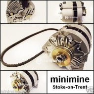 Alternator 60AMP With PULLEY, FAN & BELT