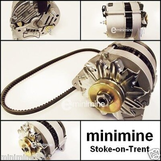 Alternator 60AMP With PULLEY, FAN & BELT