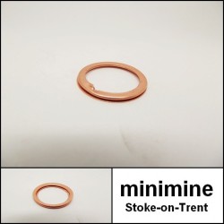 Oil Pressure Release Valve Copper Washer