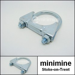 Exhaust Clamp 50mm U-bolt