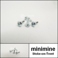 Rear Number Plate Light Housing To Lens Screw Set of 4