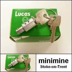 Ignition Barrel Lock & Keys Genuine Lucas MK1/2