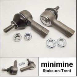 Steering Track Rod End PAIR INC. LOCKING NUTS 